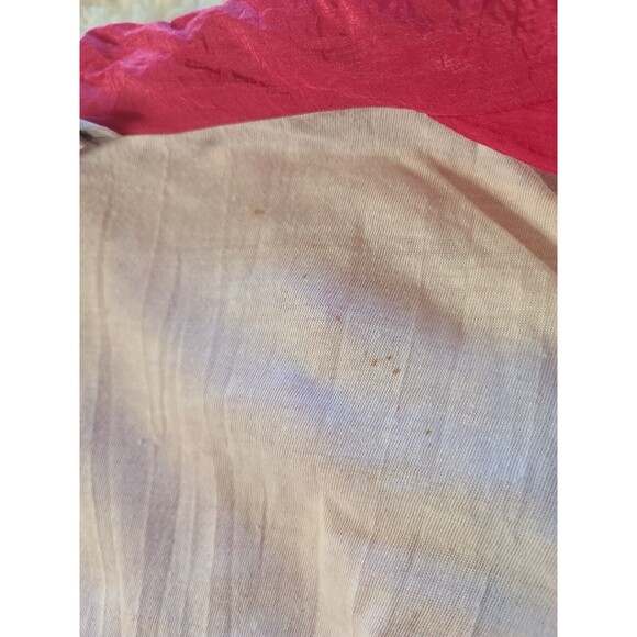 90s Vintage Lemaya Sports Gear Wind Suite Jacket Hot Pink Medium Barbiecore - Picture 7 of 8